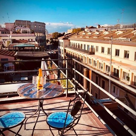 Attico Loft & Rooftop Colosseo Řím Exteriér fotografie